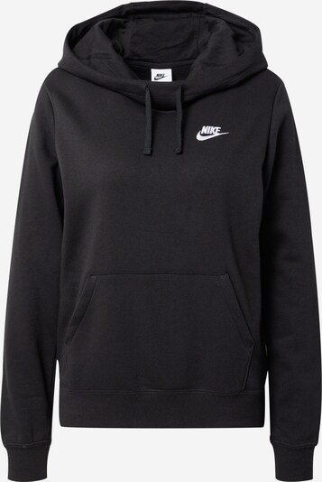 Nike Sportswear Sweat-shirt en noir / blanc, Vue avec produit