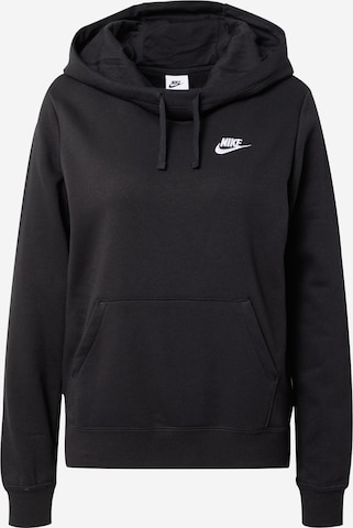 Nike SportswearSweater majica - crna boja: prednji dio