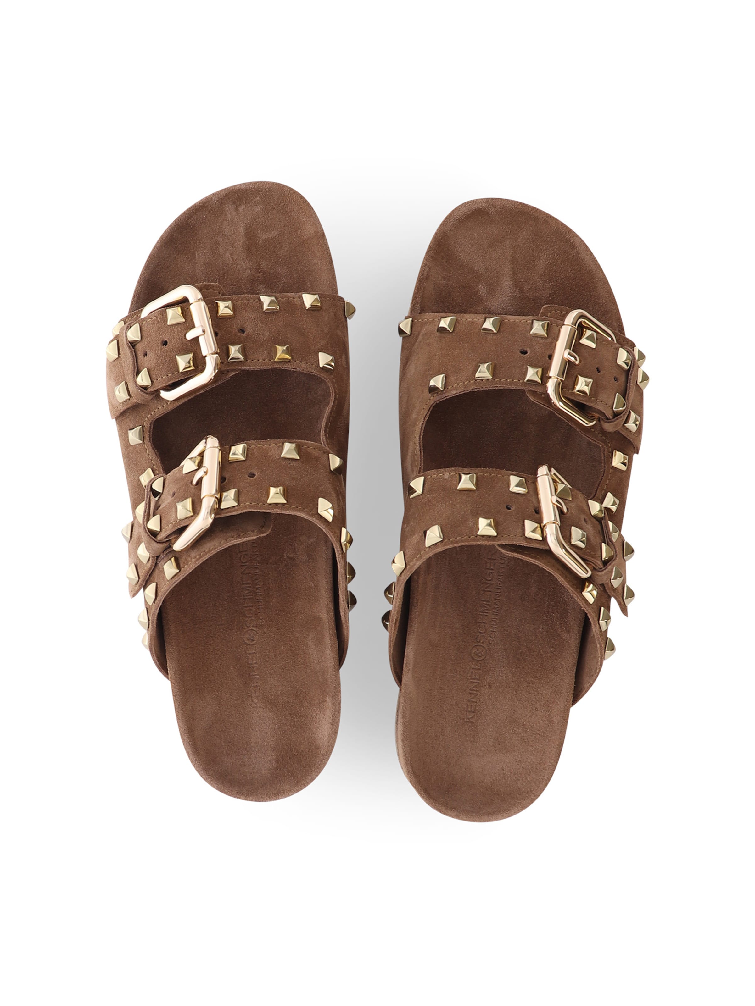 Kennel & Schmenger Mule 'Love' in Brown