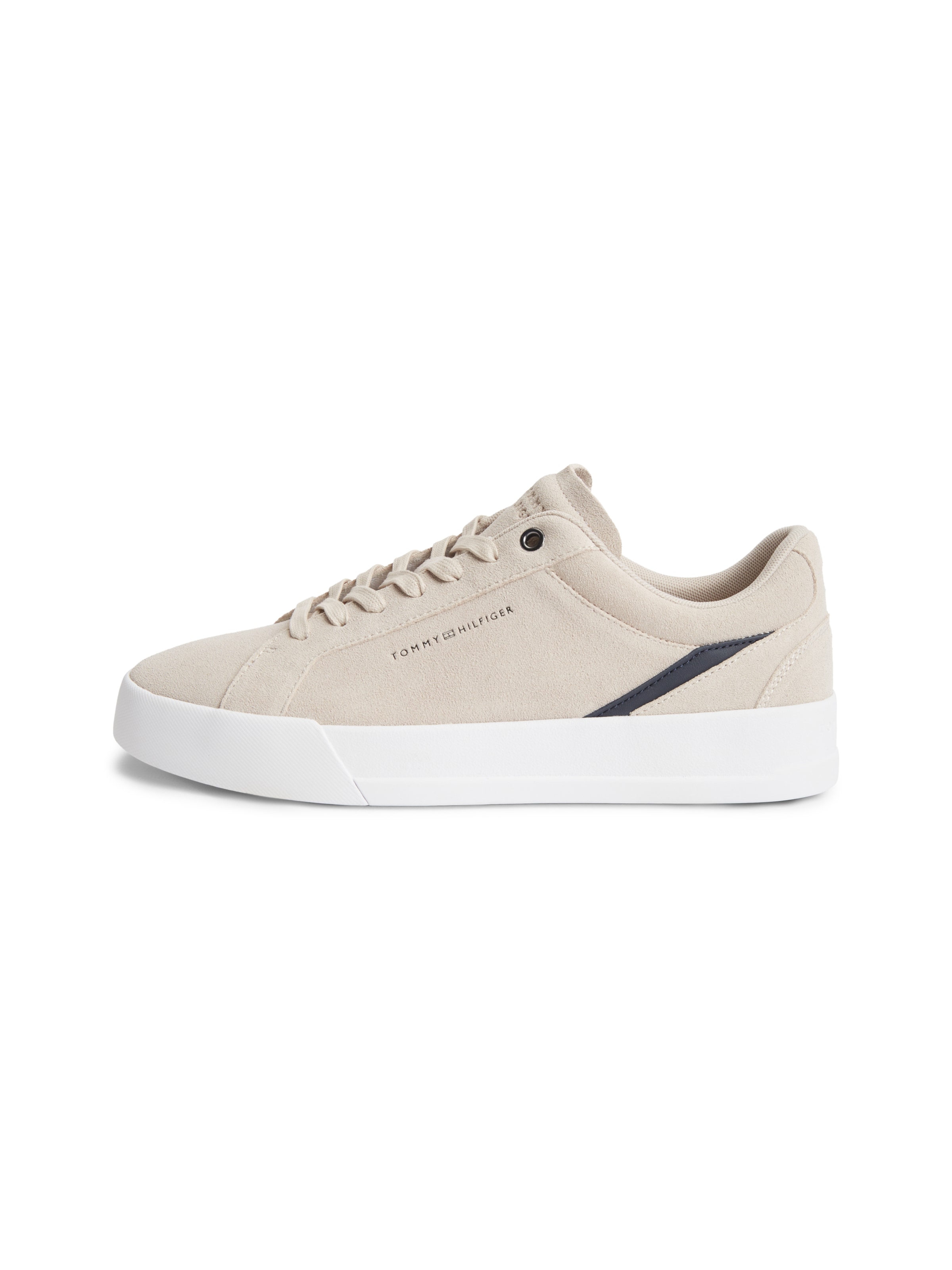TOMMY HILFIGER Platform trainers in Beige: front