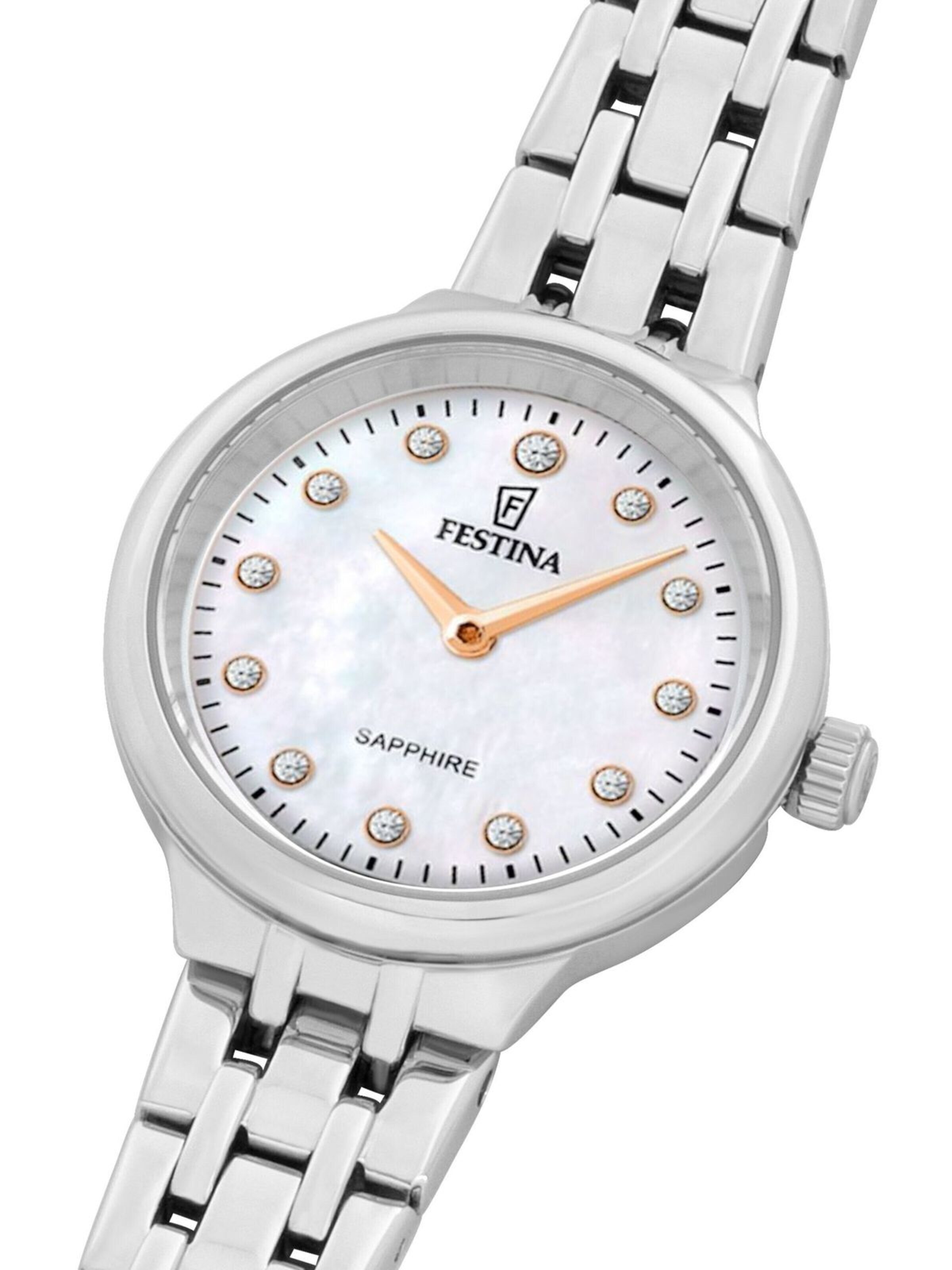 FESTINA Analoog horloge 'Watch Mademoiselle' in Wit