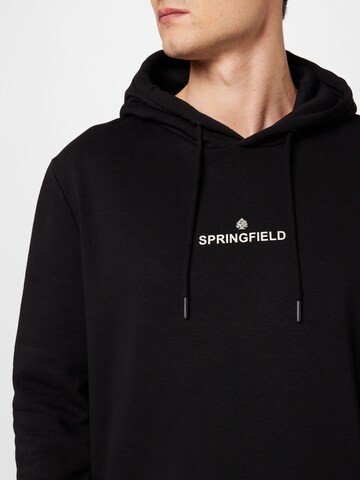 Springfield - Sudadera en negro