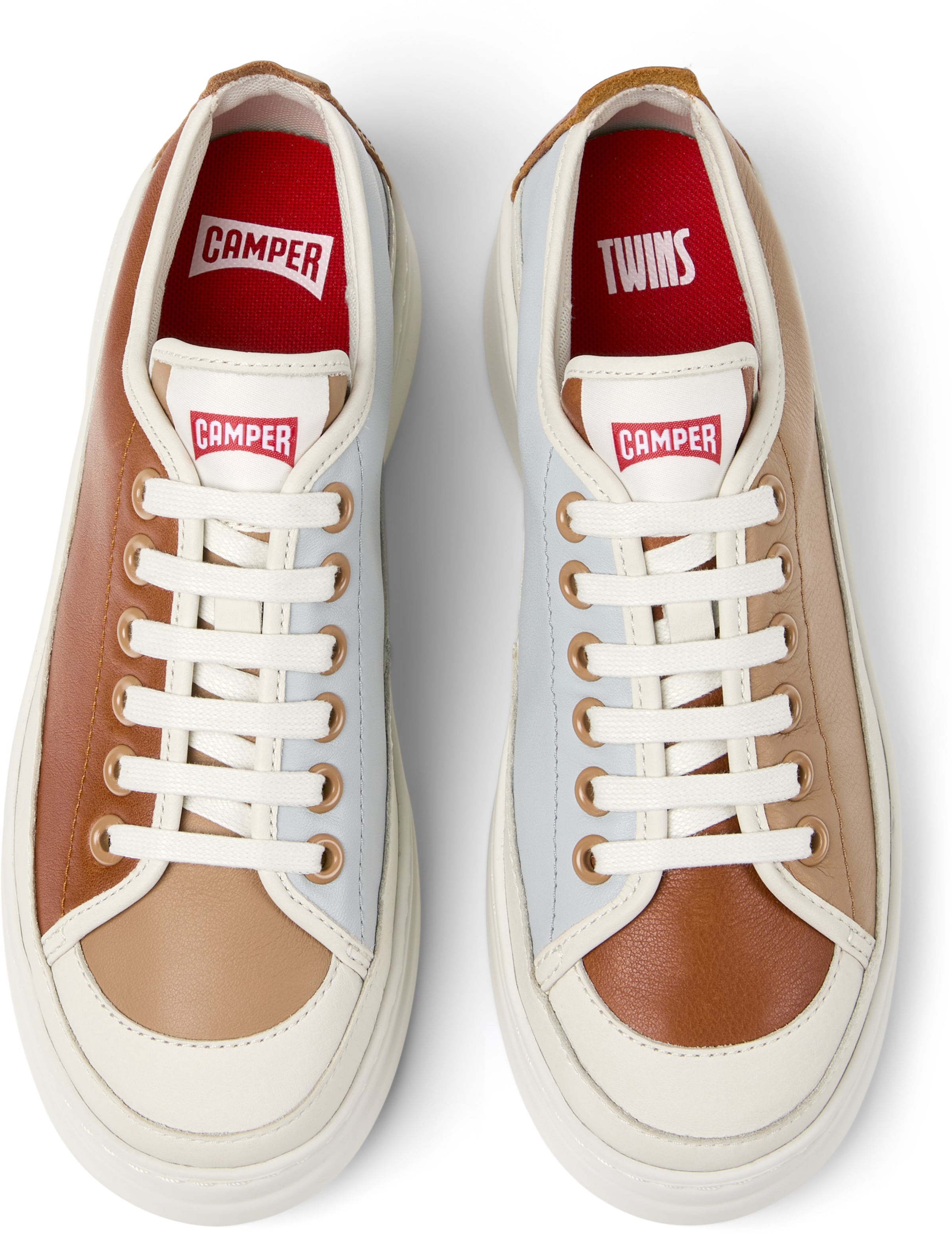 Baskets basses 'G3D Runner Up  Twins' CAMPER en marron