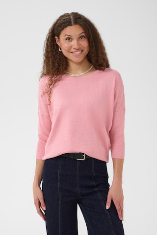 SAINT TROPEZ - Pullover 'Mila' em rosa: frente