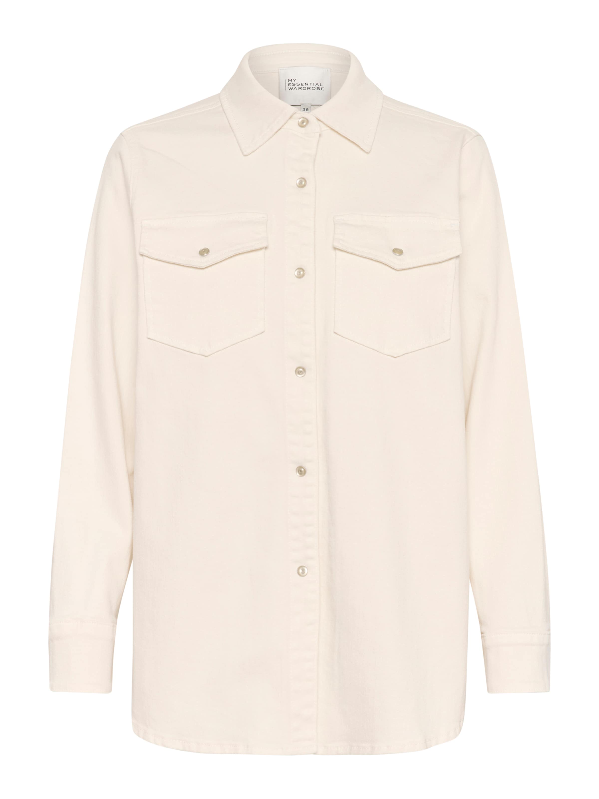My Essential Wardrobe Blouse 'Dagmar' in Beige: voorkant