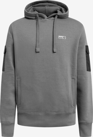 BENCH Sweatshirt in Grijs: voorkant