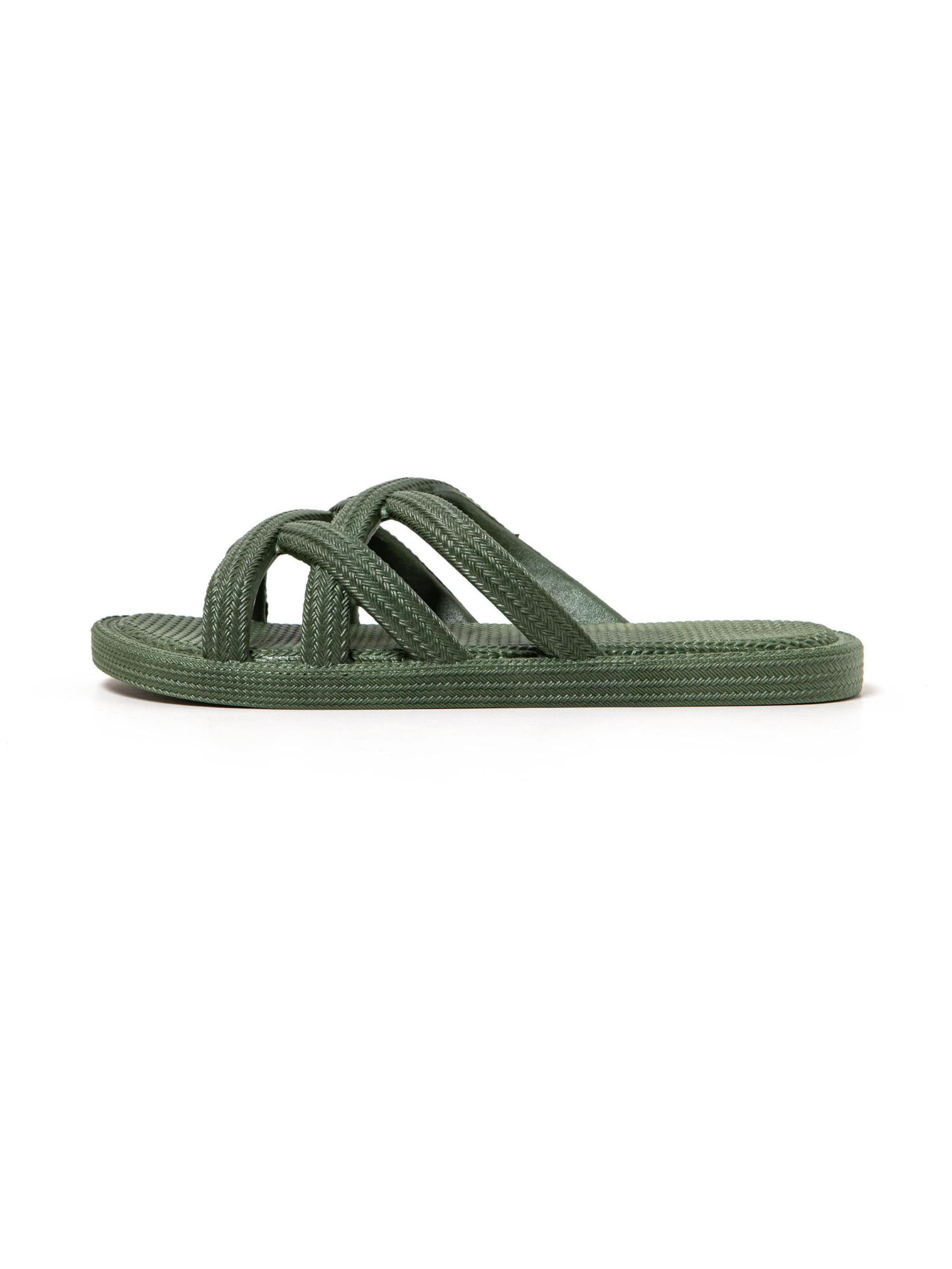 Brasileras - Sandalias 'Gezer Mersin' en verde: frente