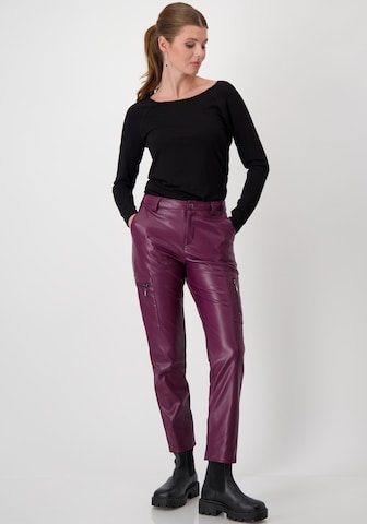 monari Regular Pants in Purple