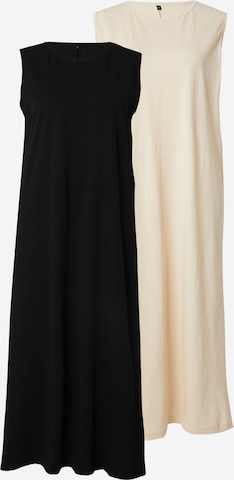Trendyol Φόρεμα 'Hijab' σε μπεζ: μπροστά