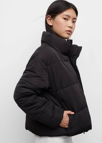 MANGO TEEN Zimná bunda 'Charlie' - Čierna