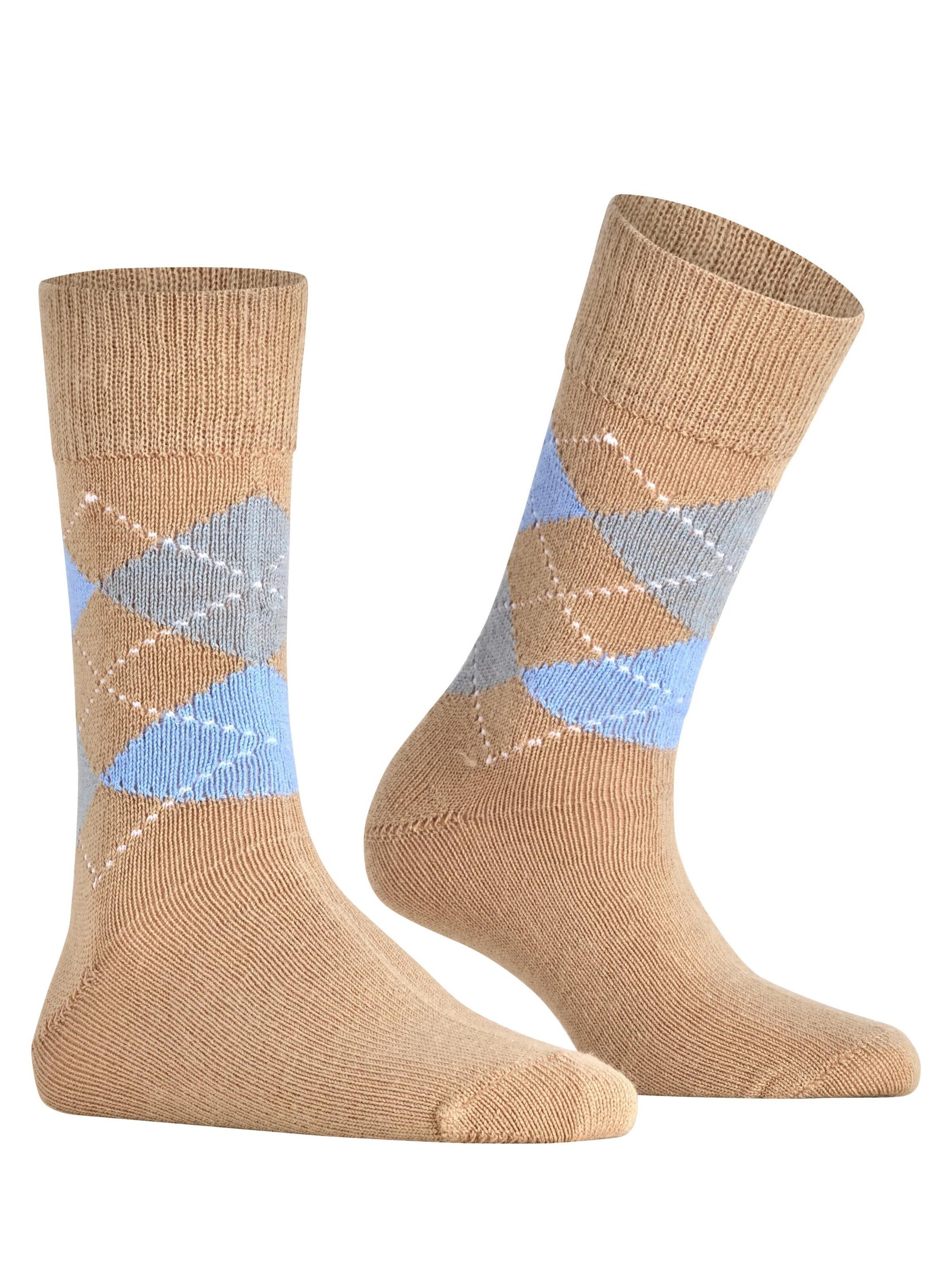 BURLINGTON Socks 'Whitby' in Brown
