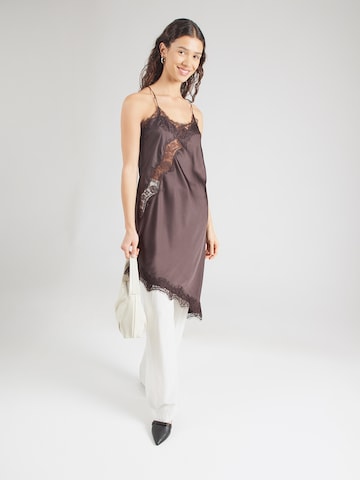 JDY Cocktailjurk 'JDYFIFI' in Bruin