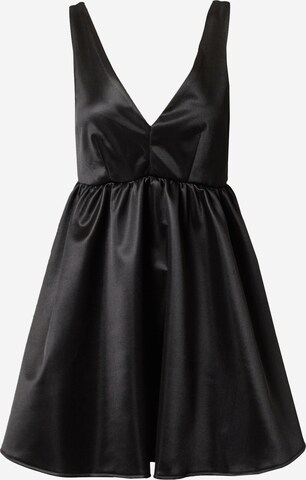 Robe de cocktail 'PLUNGE' River Island en noir : devant