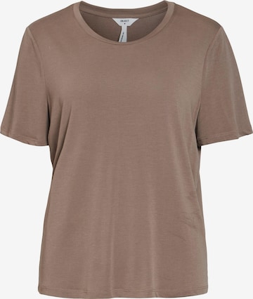 OBJECT T-Shirt 'Annie' in Braun: Vorderseite
