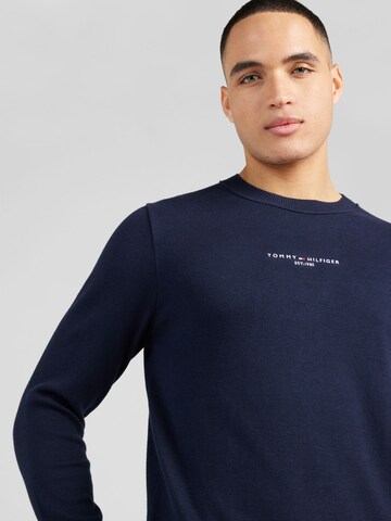 mėlyna TOMMY HILFIGER Megztinis