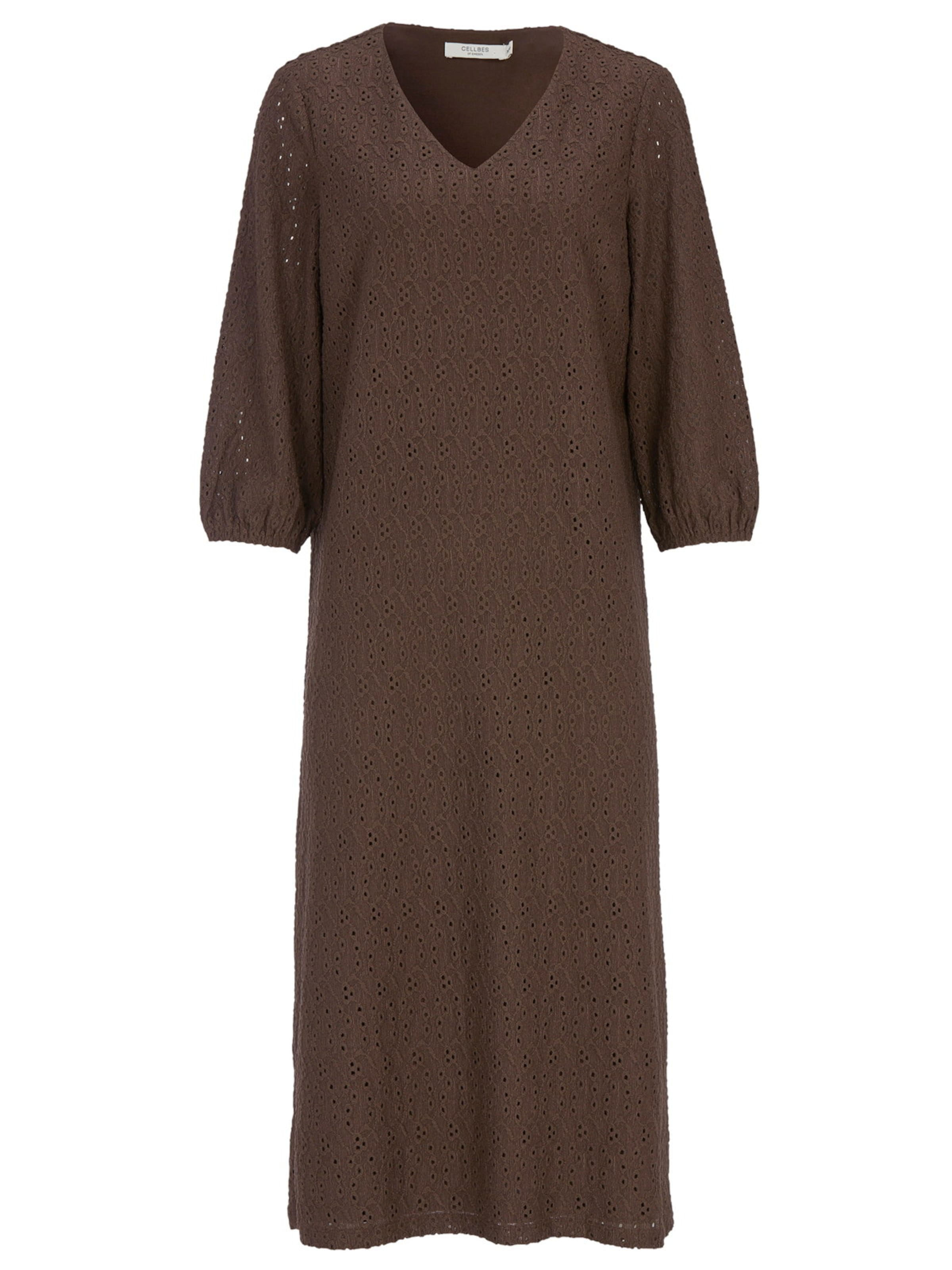 Cellbes of Sweden Dress in Brown: front