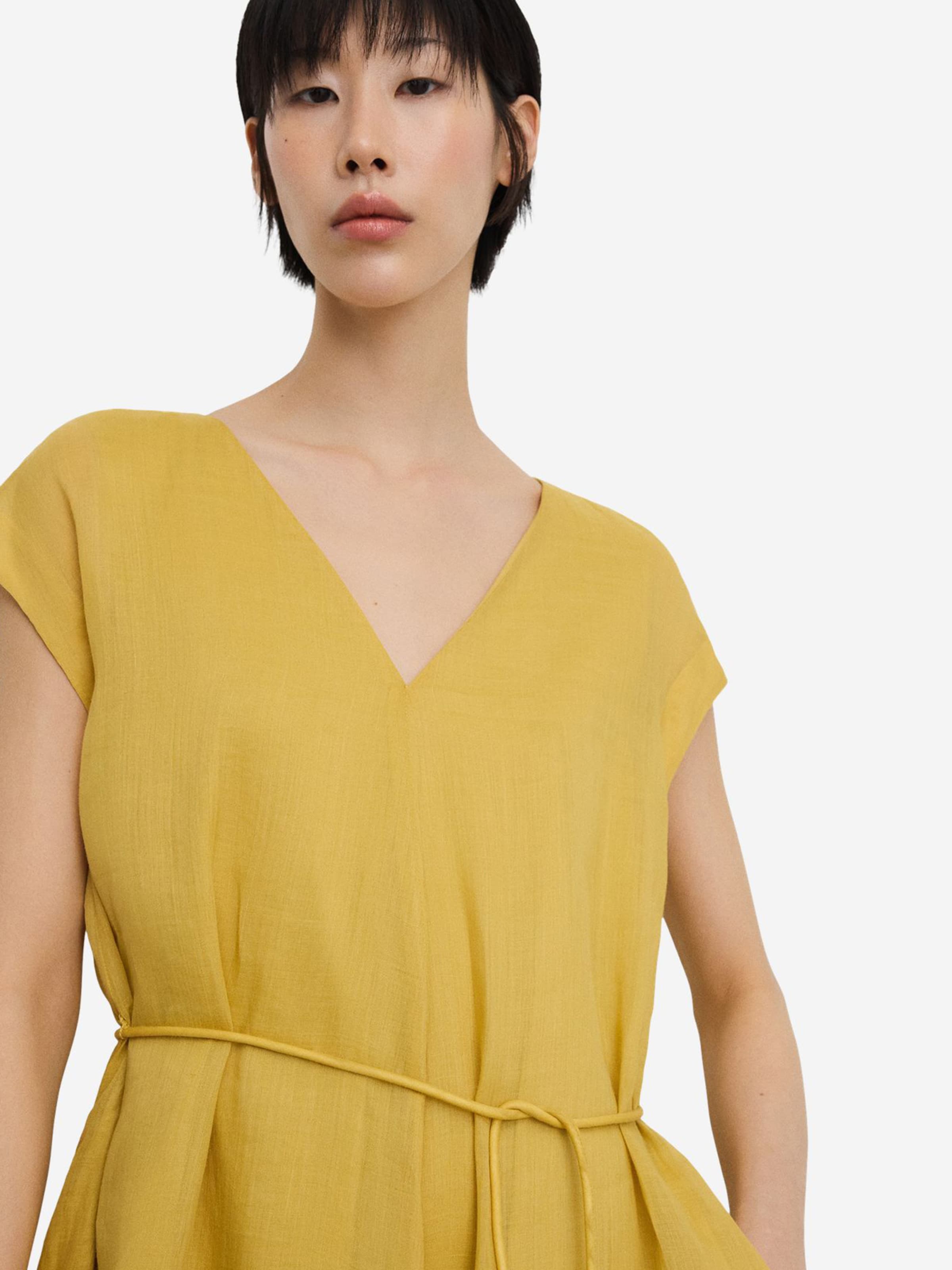 Adolfo Dominguez Платье в Желтый