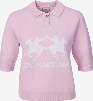 La Martina - Camisa ' WCS003 ' em rosa: frente