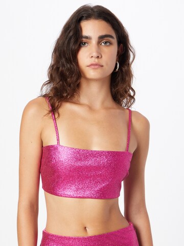 Top di NLY by Nelly in rosa: frontale