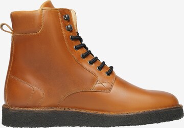 Henry Stevens Lace-Up Boots 'Barney PDB' in Brown