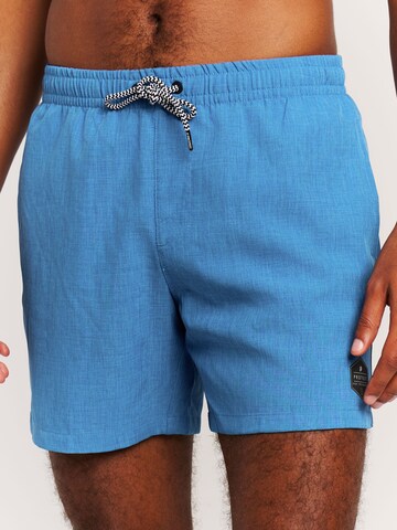 Shorts de bain 'Davey' PROTEST en bleu : devant