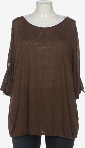 VIA APPIA DUE Top & Shirt in 4XL in Brown: front