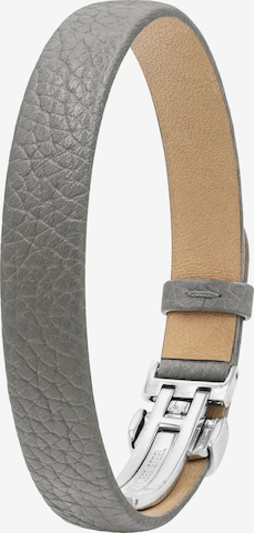 NiMa Atelier Armband 'SETH' in Grau: Vorderseite