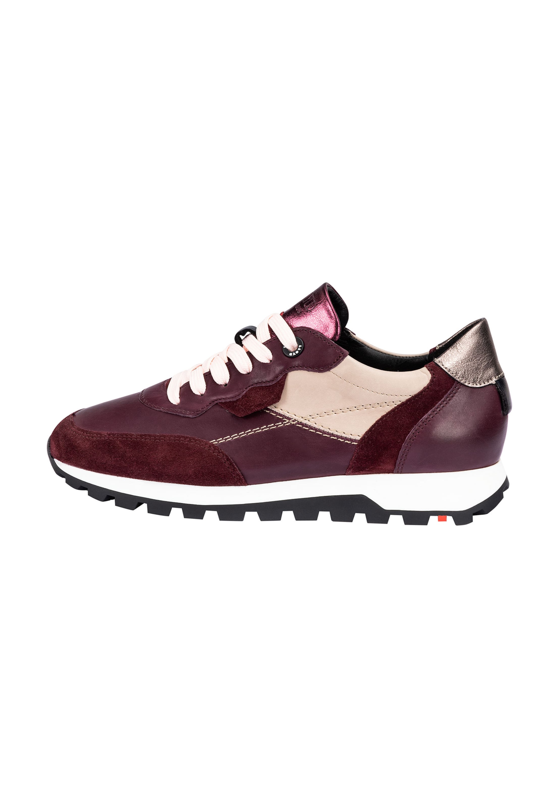 LLOYD Sneaker low in 36 in beige / rot, Produktansicht
