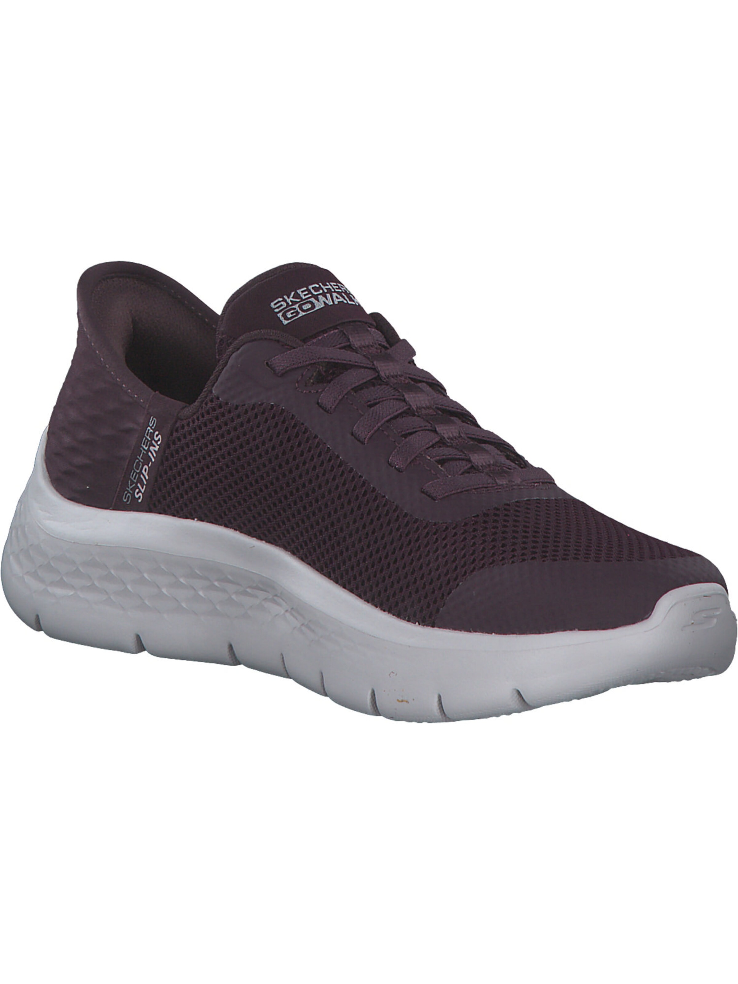 SKECHERS Platform trainers 'Go Walk Flex - Grand Entry' in Purple