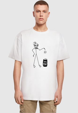 Merchcode - Camisa 'Last Year' em branco: frente