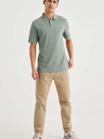 WE Fashion Poloshirt in Grün