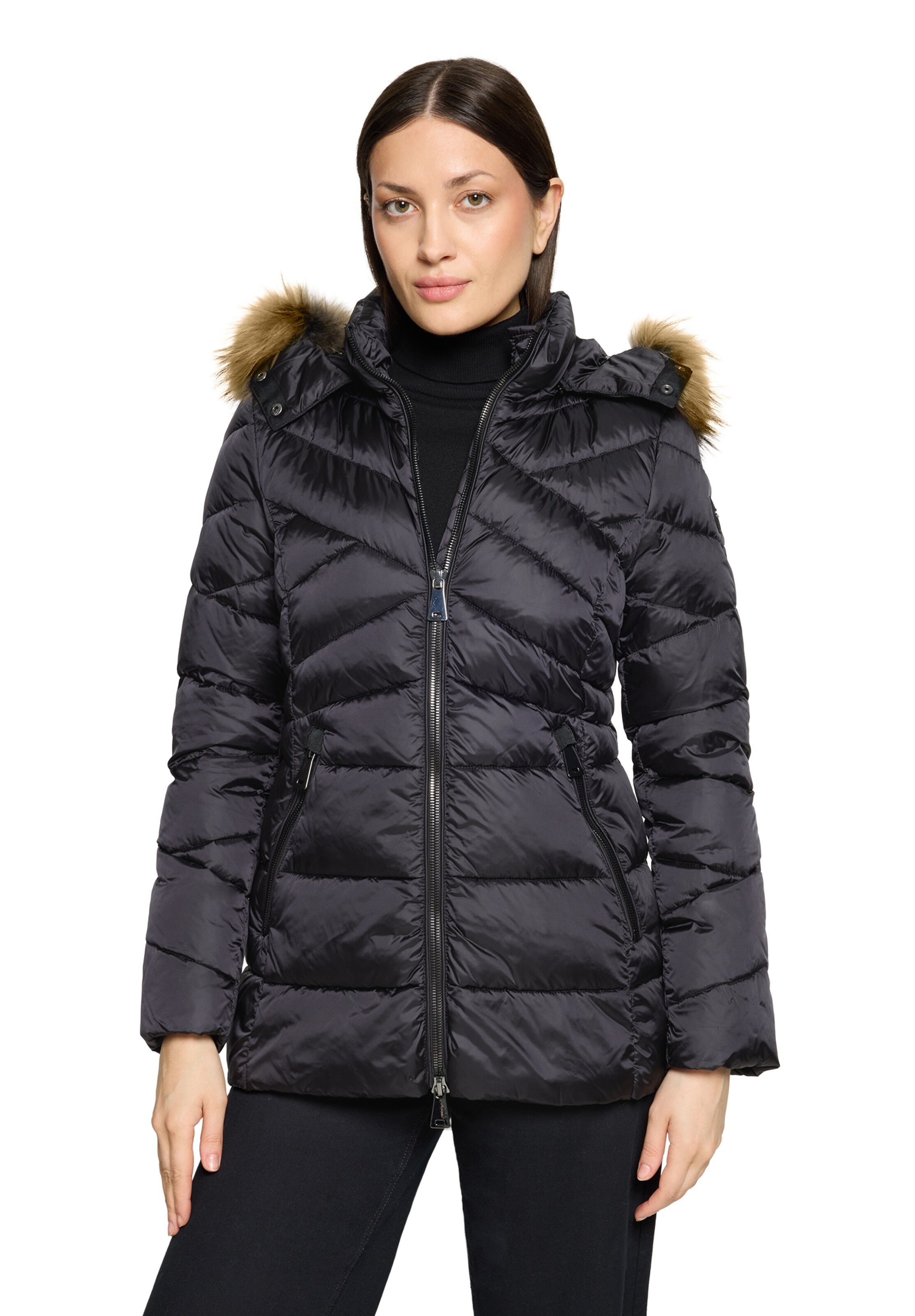GIL BRET - Chaqueta de invierno en negro: frente