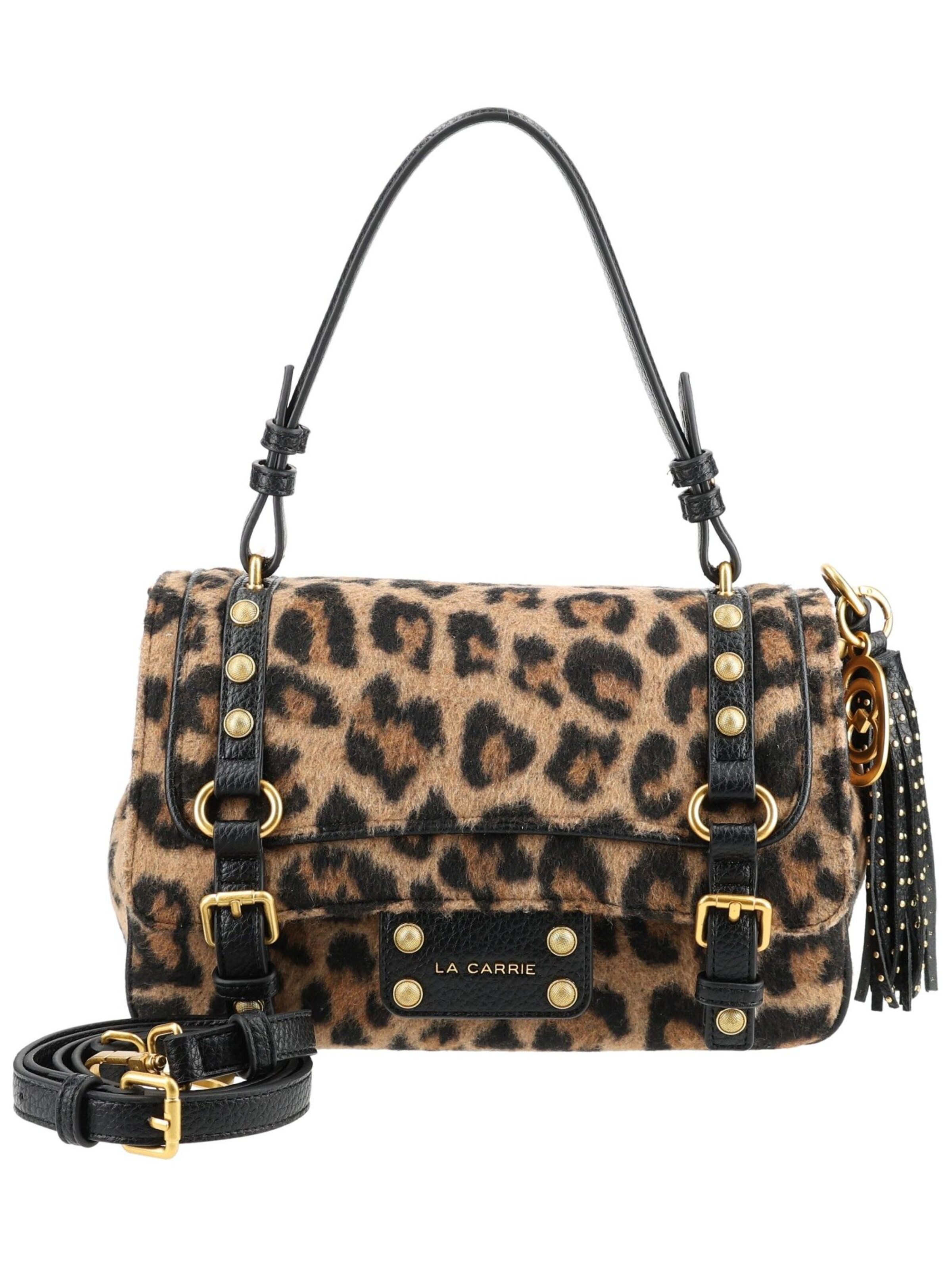 Sac à bandoulière La Carrie en noir : devant