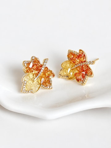 Boucles d'oreilles 'Golden Maple' LanLivia en jaune