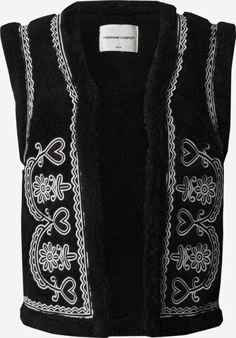 Fabienne Chapot Traditional Bodice 'Tobi' in Black: front