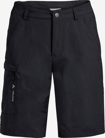 VAUDE Outdoor trousers 'Farley' in Black: front