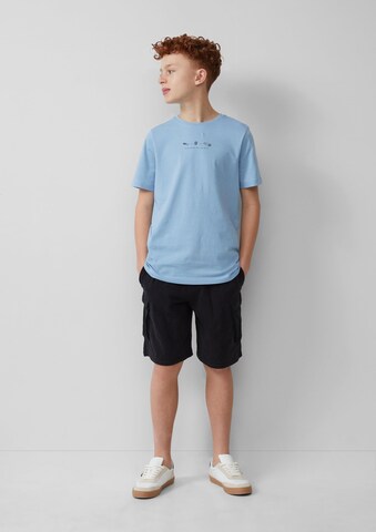 s.Oliver Shirt in Blauw: voorkant