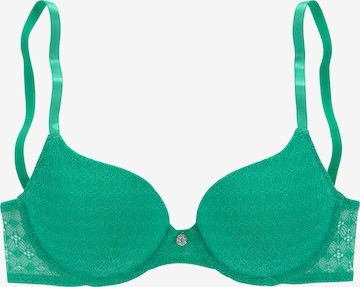 LASCANA Push-up BH in Grün: Vorderseite