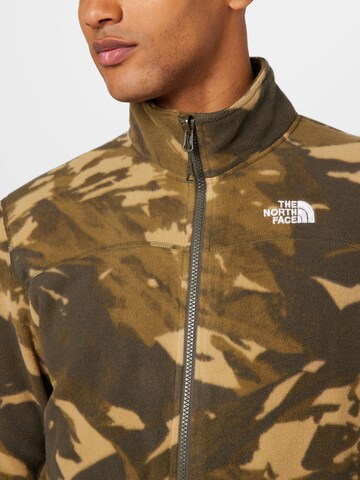 THE NORTH FACE - Casaco de velo funcional 'GLACIER' em verde