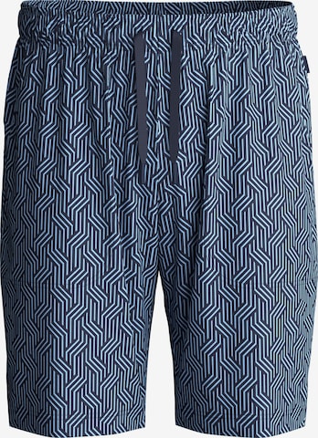 CALIDA Pyjamabroek 'RMX Sleep Superlight' in Blauw: voorkant