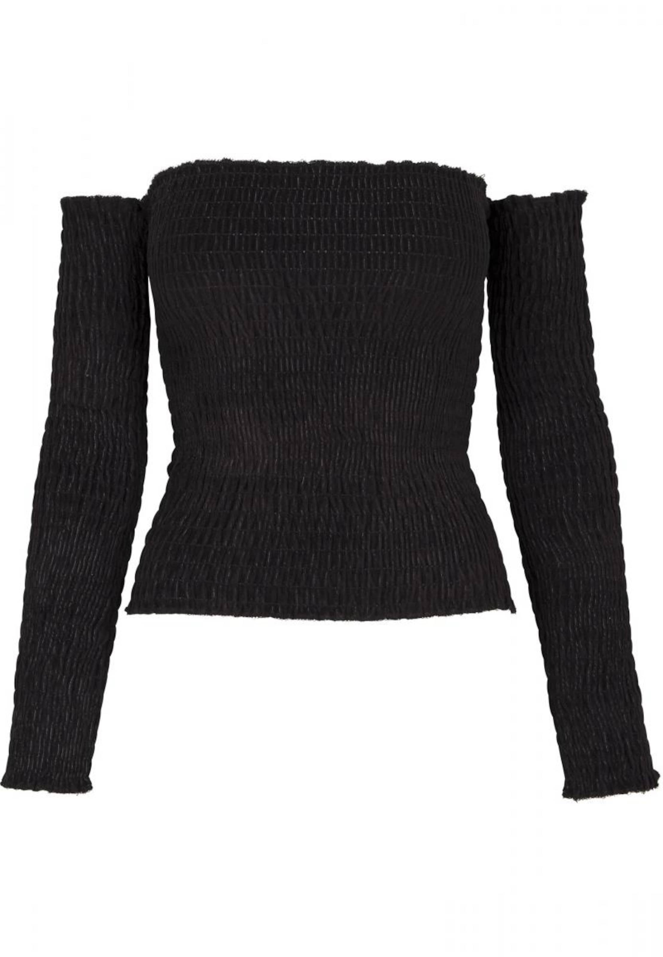 Urban Classics Shirt in Black: front