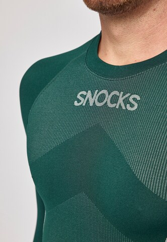 SNOCKS Athletic Underwear in Green