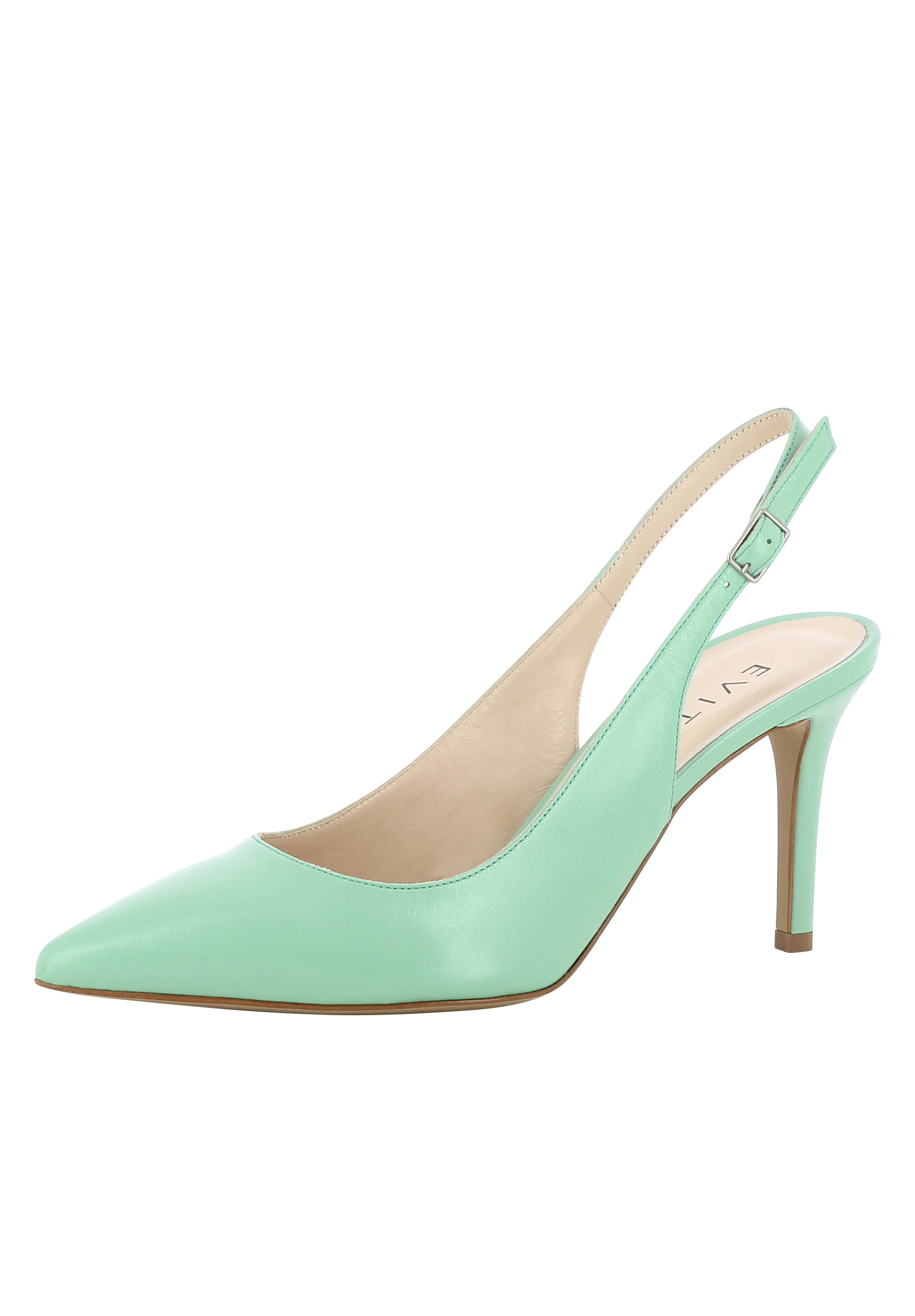 EVITA Slingback pumps in Green: front