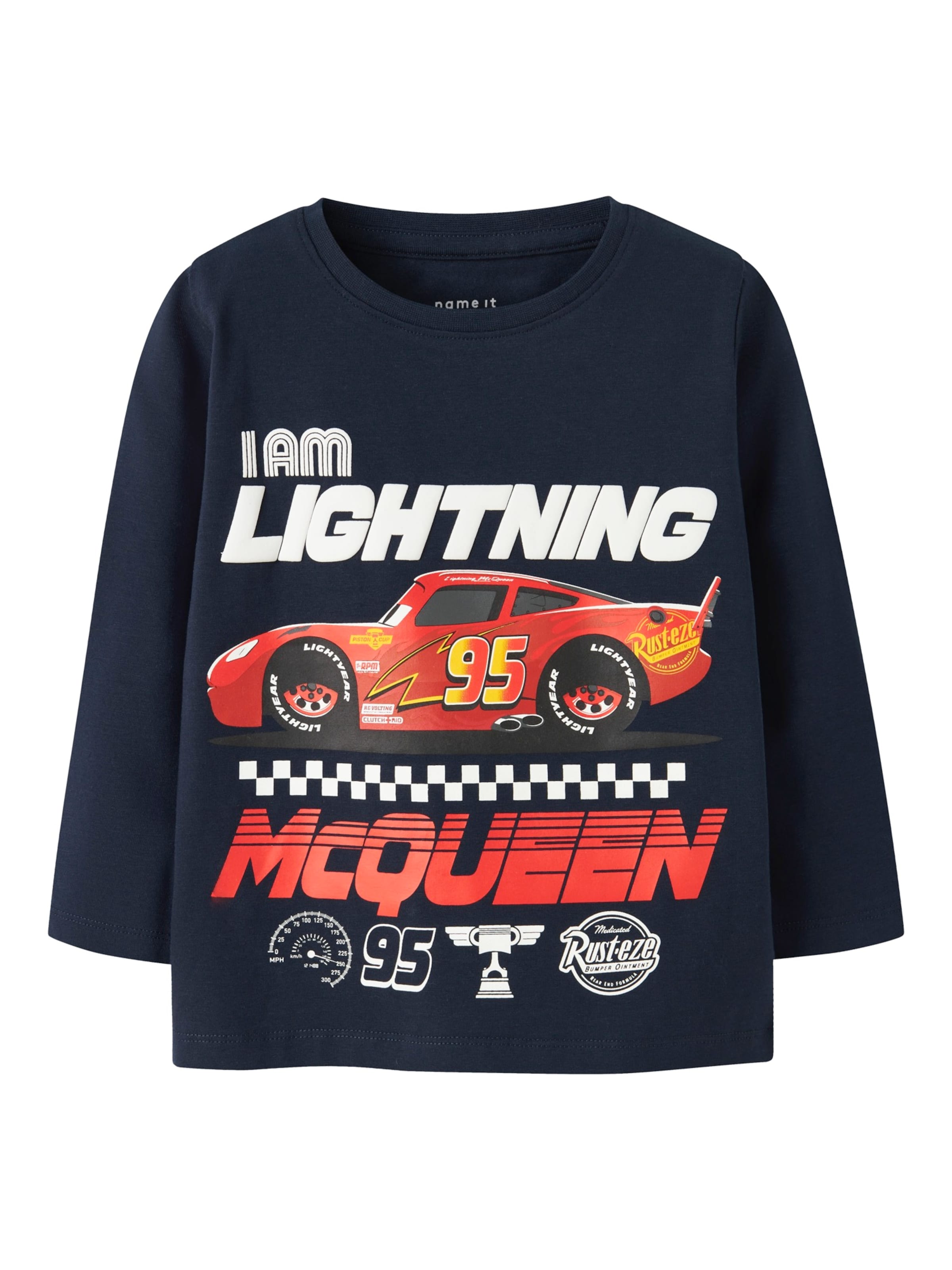 zils NAME IT T-Krekls 'NMMDraco Cars': no priekšpuses
