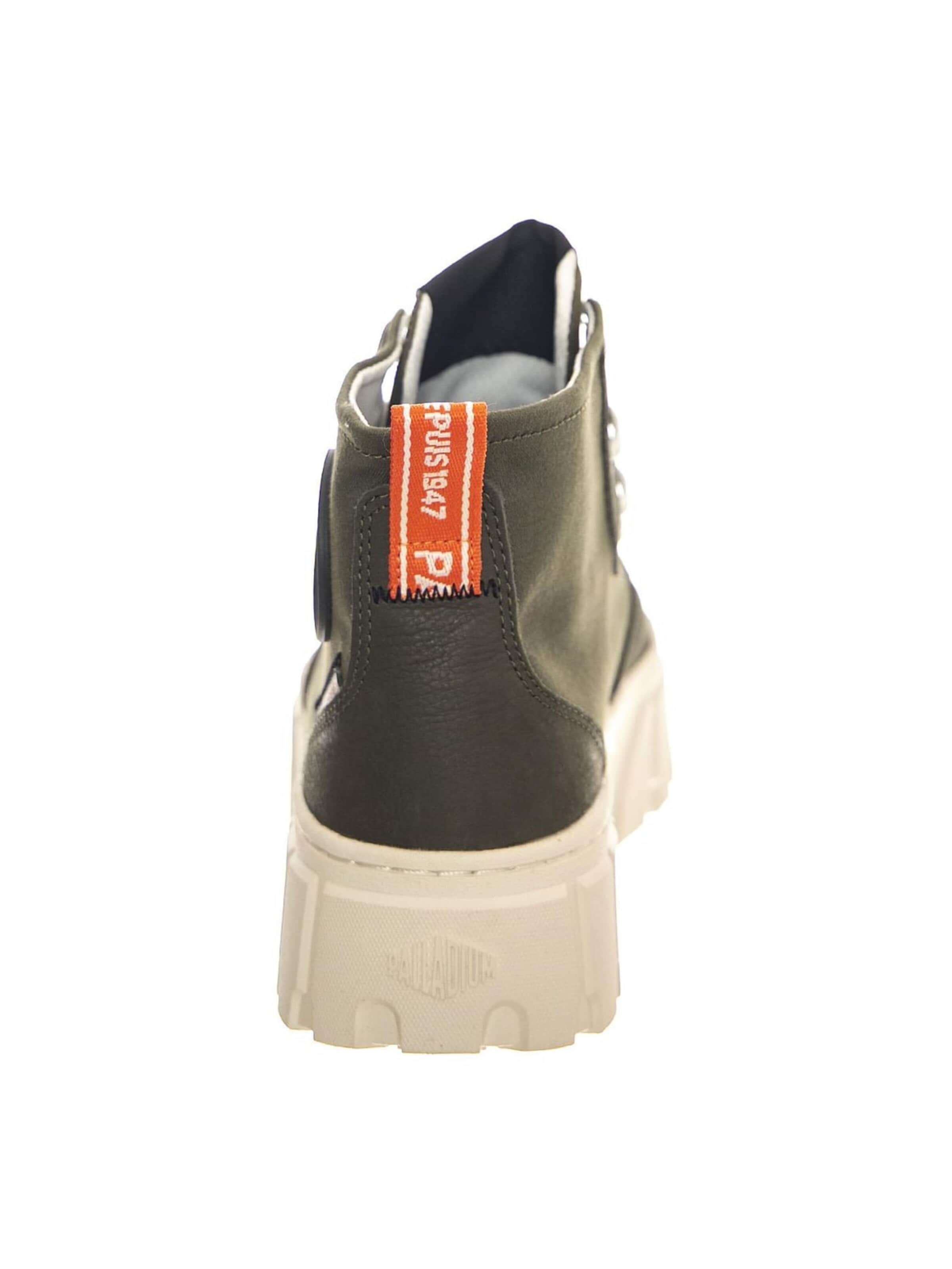 Palladium Sneakersy wysokie 'Pallatower Hi Olive Night' w kolorze zielony