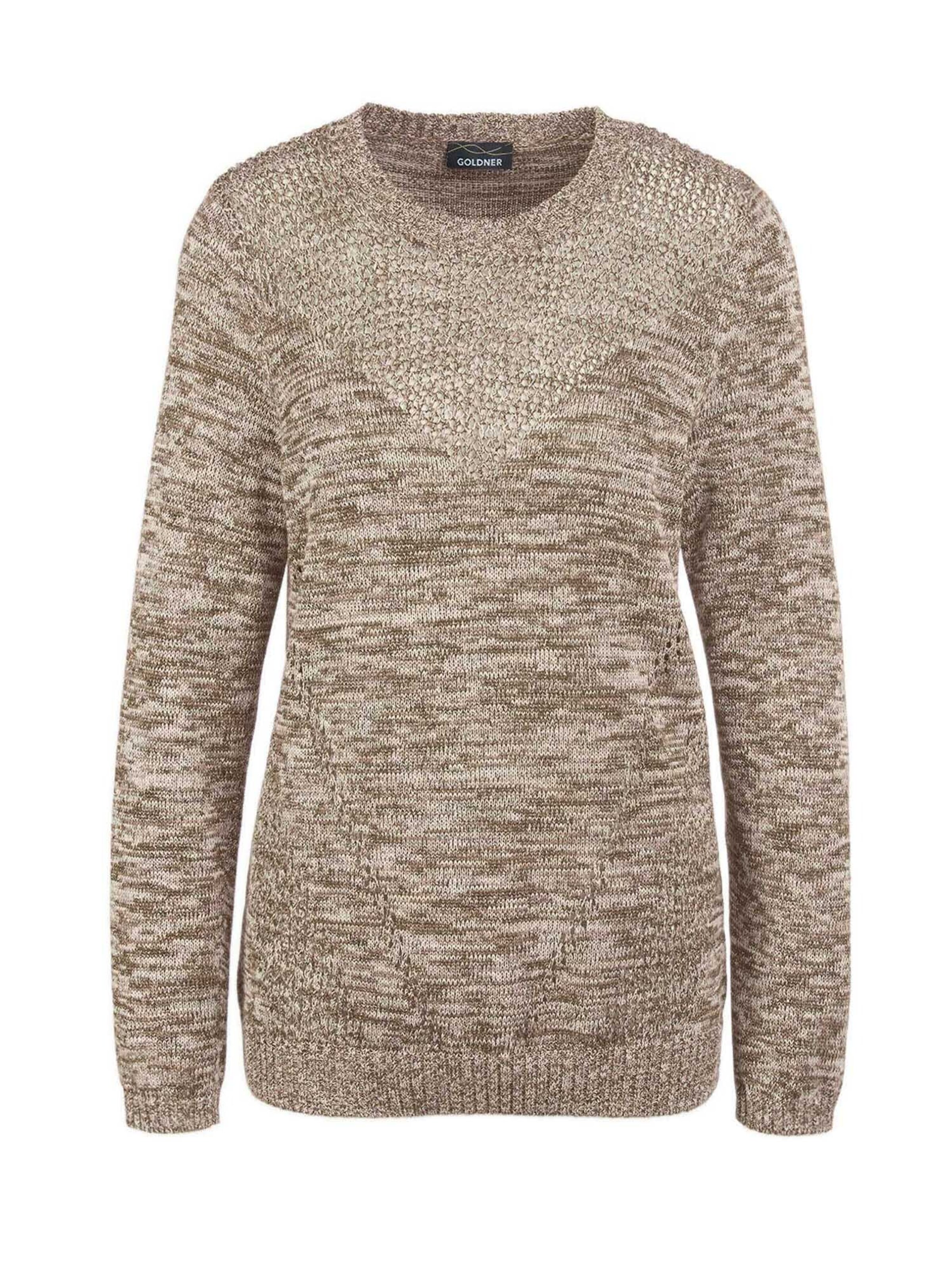 Goldner Trui in Bruin: voorkant