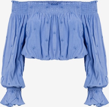 mėlyna Influencer Palaidinė: priekis