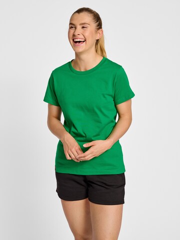 T-shirt Hummel en vert : devant