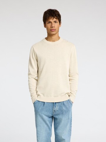 SELECTED HOMME Pullover i hvid: forside