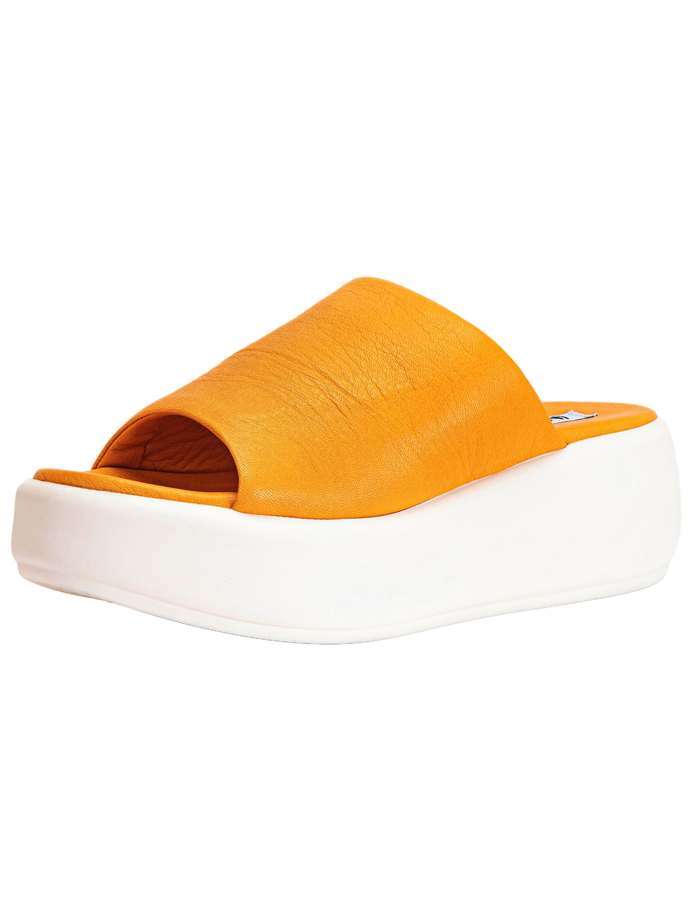 Frauen Sandalen INUOVO Pantolette in Orange - EF59553 Frauen Sandalen INUOVO Pantolette in Orange - EF59553